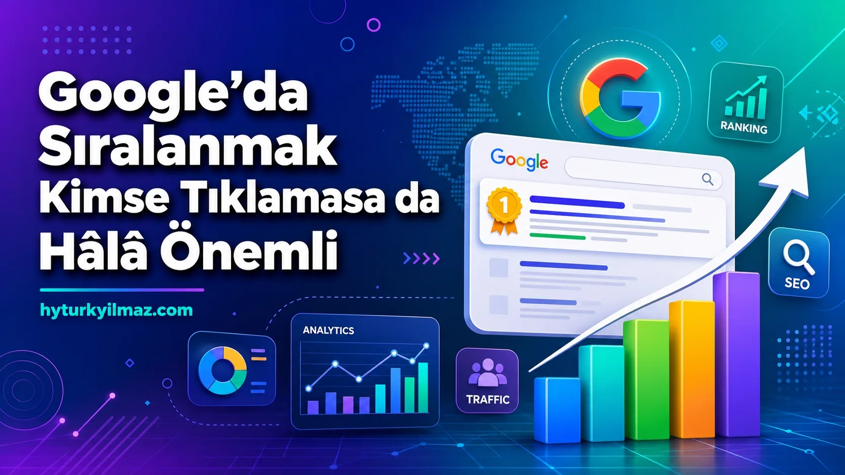 Google'da Sıralanmak Kimse Tıklamasa da Hâlâ Önemli